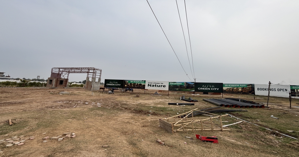 Aura Green City Plot for Sale Derabassi