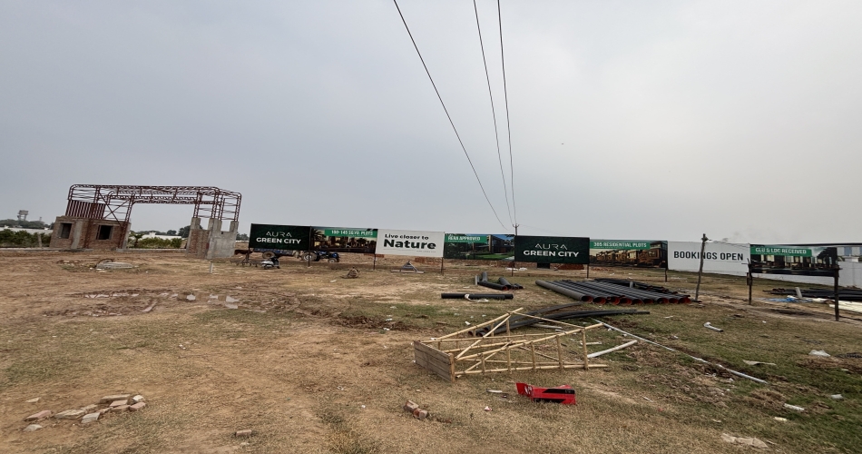 Aura Green City Plot for Sale Derabassi